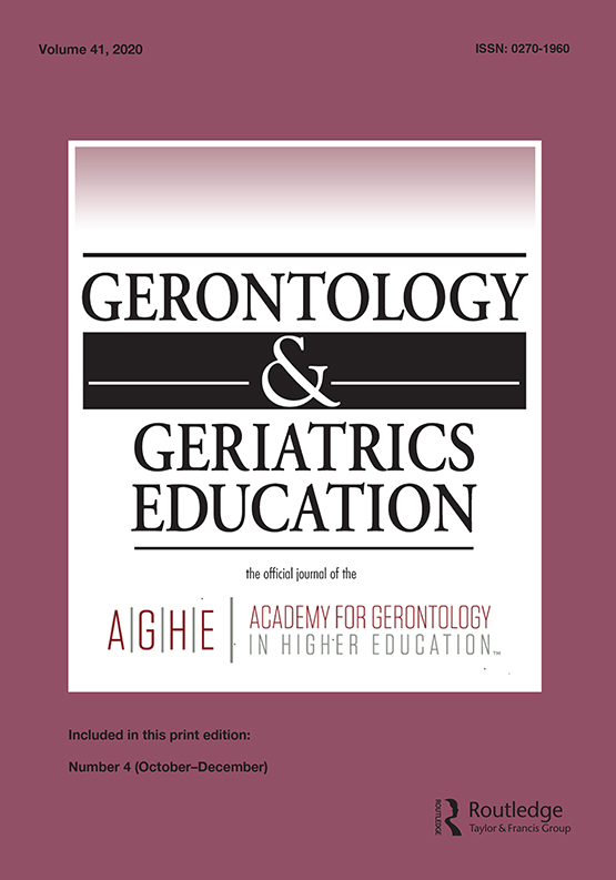 The growth of gerontology and geriatrics in Mexico: Past, present, and future
